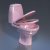 Унитаз Style 1215 pink