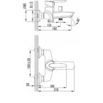 Смеситель Lemark Mars LM3502C для ванны с душем