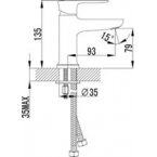 Смеситель Lemark Basis LM3606C для умывальника