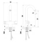 Смеситель Lemark Thermo LM7735C для кухни