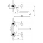 Смеситель Lemark Standard LM2111C для кухни