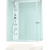 Душевая кабина DOMANI-Spa Delight 128 L high, с г/м, белые стенки/сатин матированное стекло