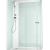 Душевая кабина DOMANI-Spa Delight 128 L, белые стенки/прозрачное стекло