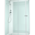 Душевая кабина DOMANI-Spa Delight 128 L, белые стенки/сатин матированное стекло