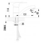 Смеситель Lemark Pramen LM3307C для умывальника