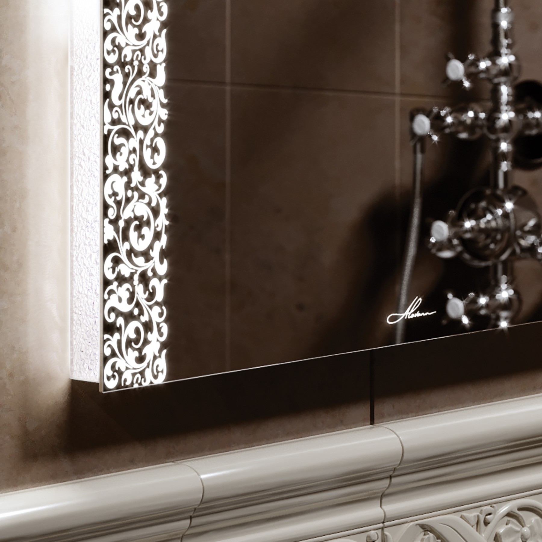 Купить Зеркало Alavann Delveto 90 - Delveto 90 / МагазинКабин и ...