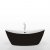 Акриловая ванна Cerutti SPA Nemi B-7114 black/white