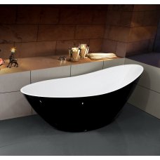 Акриловая ванна Esbano London (black) 180х80
