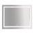 Зеркало Misty LED 2 Неон, сенсор и часы на зеркале 120х80