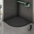Душевой поддон с сифоном WeltWasser WW TRR  90 STONE-BL