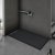 Душевой поддон с сифоном WeltWasser WW TRS 12080 STONE-BL