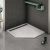 Душевой поддон с сифоном WeltWasser WW TRP 90 STONE-WT