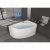 Акриловая ванна Domani-Spa Flora R 150