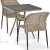 Комплект дачной мебели Афина Мебель T282BNT/Y35G-W1289 Pale 2Pcs