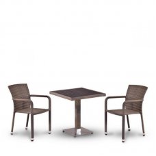 Комплект дачной мебели Афина Мебель T601DG/A2001G-W1289 Pale 2Pcs
