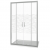 Душевая дверь Good Door Infinity WTW-TD-170-W-CH