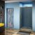 Душевое ограждение Good Door Jazze WTW-130-B-BR