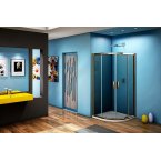 Душевой уголок Good Door Jazze R-90-B-BR