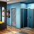 Душевой уголок Good Door Jazze R-100-B-BR