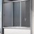 Шторка на ванную Good Door Screen WTW-160-G-CH