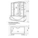 Душевой бокс Luxus 532 s