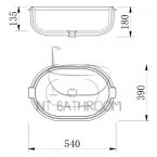 Раковина NT Bathroom NT601 Aetna