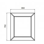 Зеркало Roca America Evolution L 75