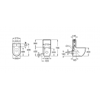 Унитаз Roca Meridian Compact напольный