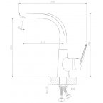 Смеситель Rossinka для кухни Z40-23U