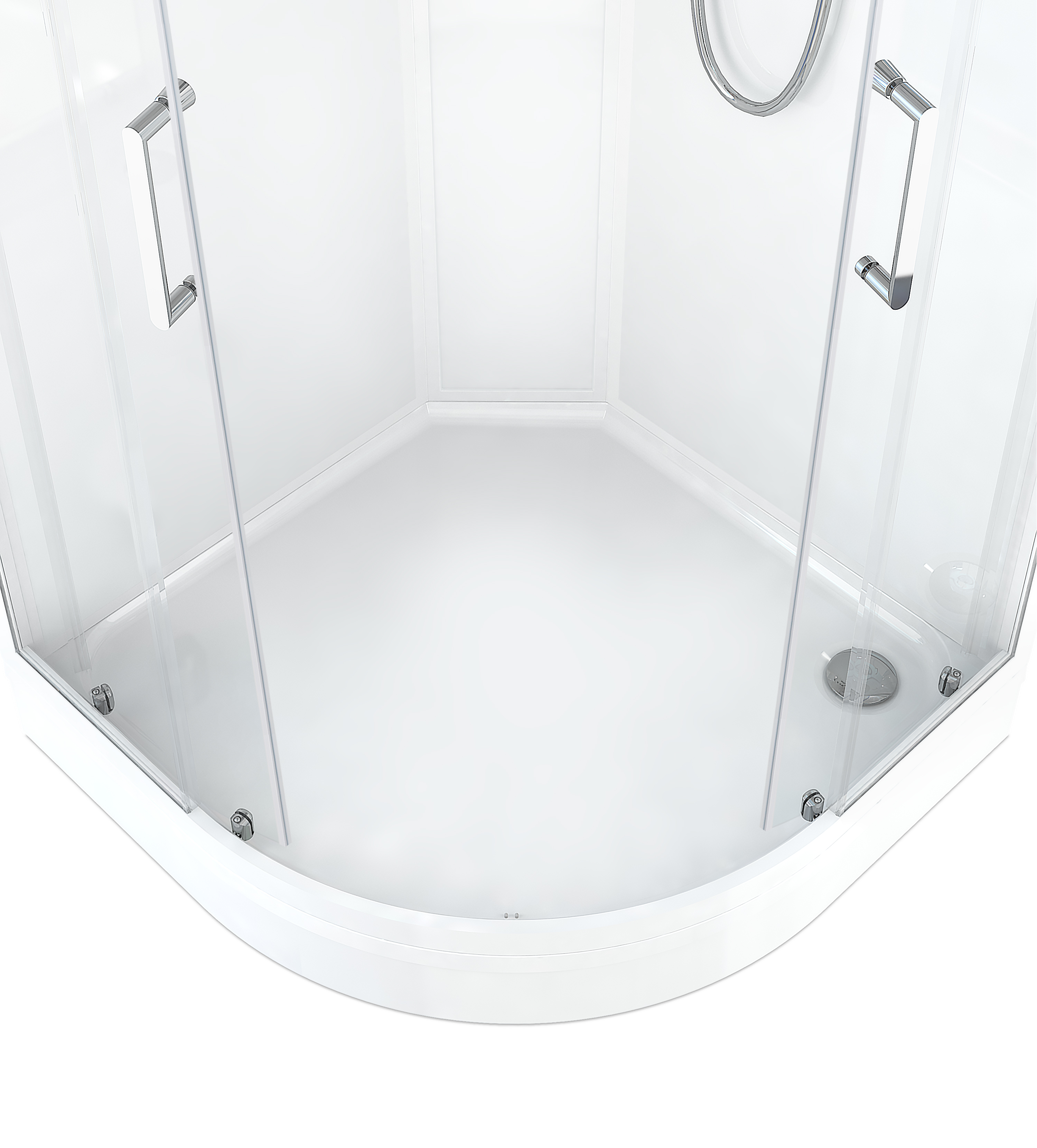 Душевая кабина TEUER Crystal D90-75 - 2020004