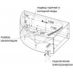 Акриловая ванна Радомир Альбена