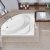 Акриловая ванна Vagnerplast FLORA 150 left 