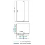 Душевой уголок Wasserkraft Elbe 74P07