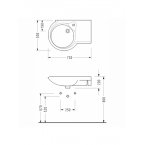 Раковина Serel MULTIFUNCTIONAL BASINS 0435