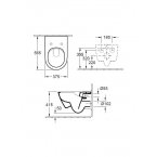 Унитаз Villeroy & Boch Subway 2.0 5614 R2 01 подвесной