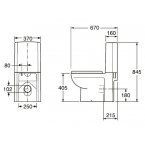 Унитаз Gustavsberg 4310 ARTic напольный