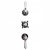 Смеситель Magliezza BIANCO 50668-cr встроенный