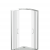 Душевой уголок Good Door Latte R-100-C-WE