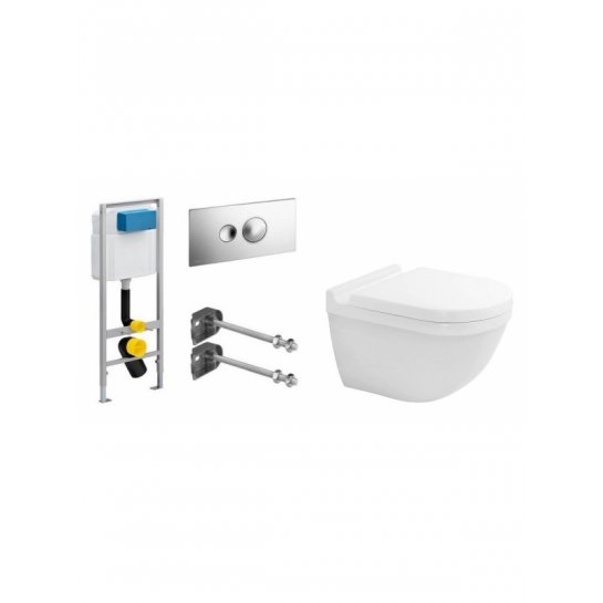 Унитаз Duravit Starck 3 2527090000+Viega Eco-WC 713386