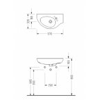 Раковина Serel Friendly 6741