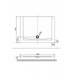 Душевой поддон Excellent Forma Compact 120x90