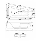 Акриловая ванна Excellent Sfera 170х100 L/R