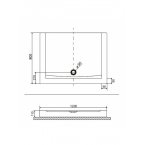 Душевой поддон Excellent Forma Compact 120x80